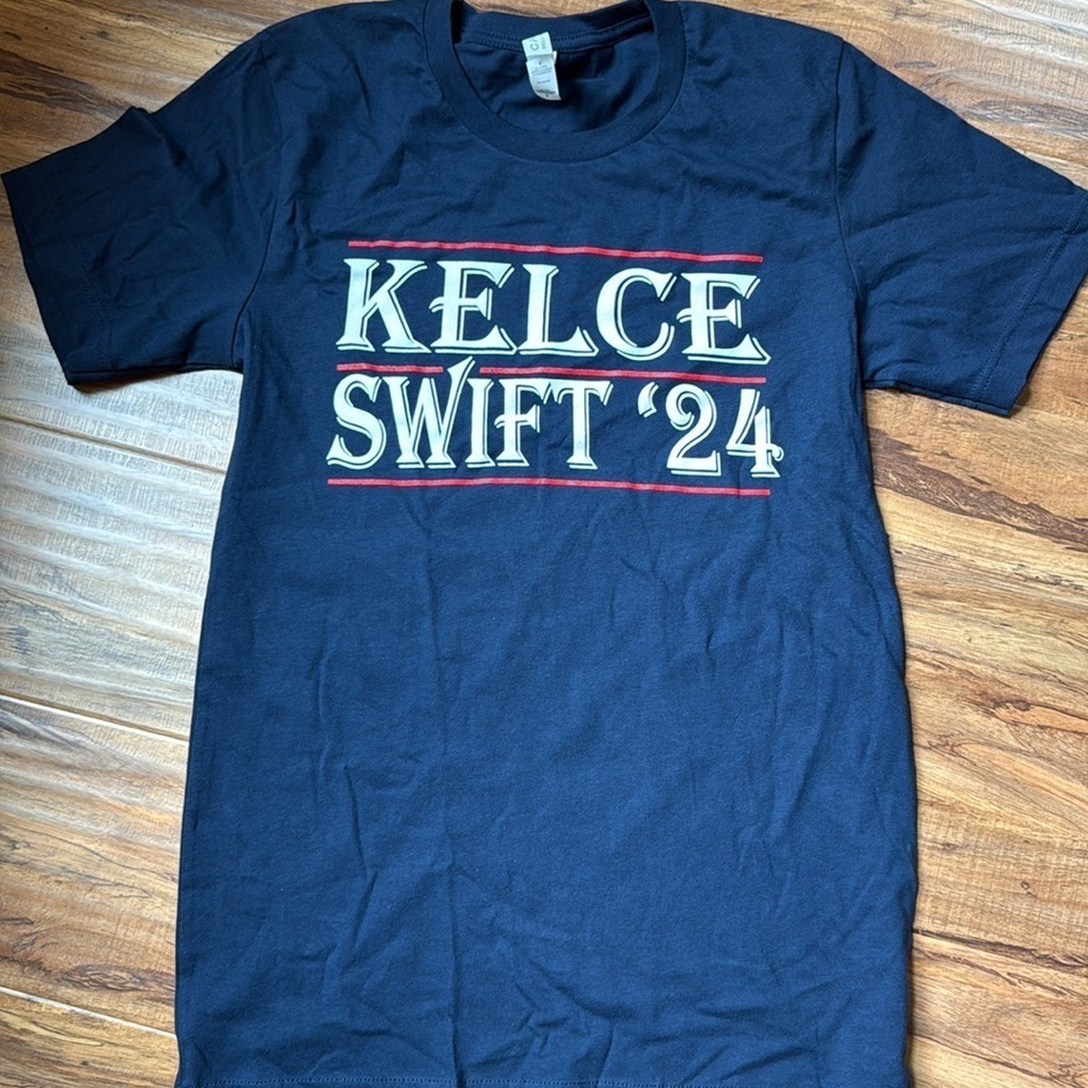 Swift & Kelce '24 Tee Taylor Swift Vote Shirt